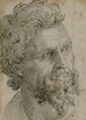 Détail de l'autoportrait de 1588